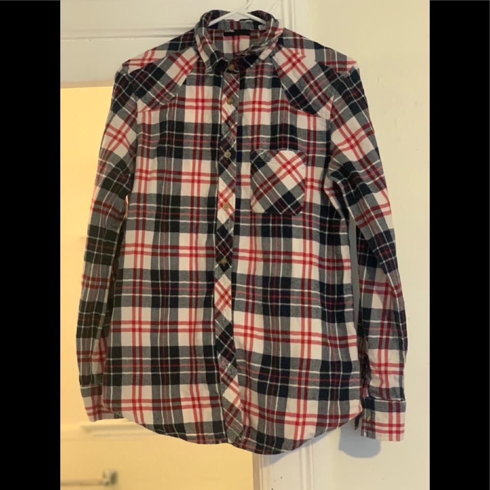 BDG Plaid Flannel Shirt